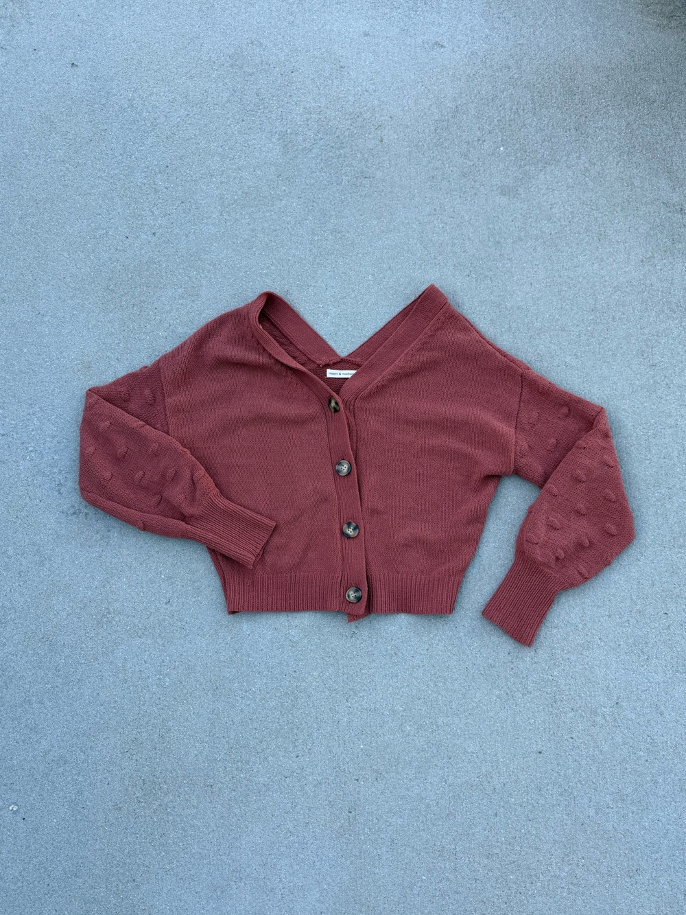 cropped cardigan